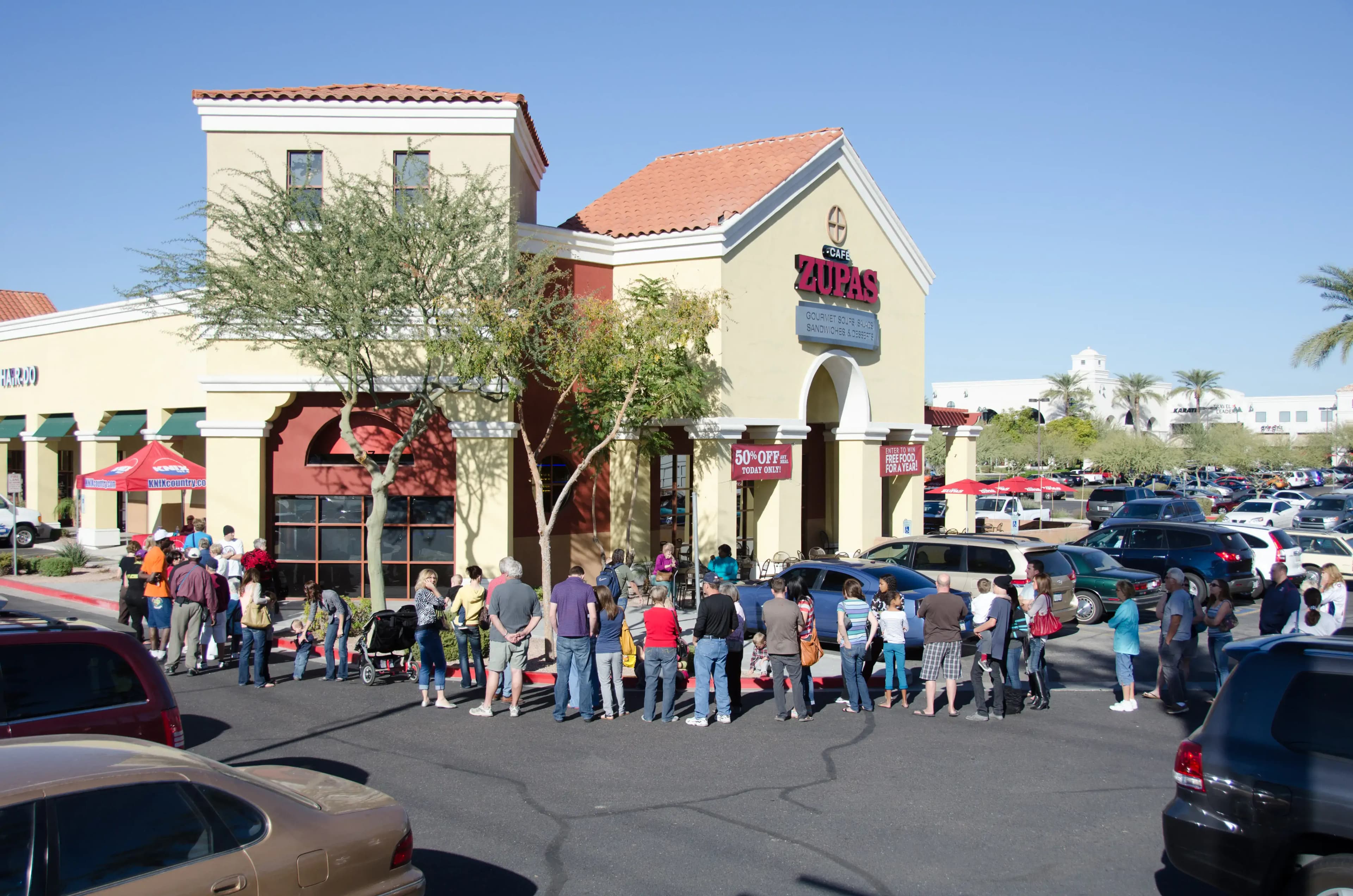 Cafe Zupas Dana Park in Mesa, AZ