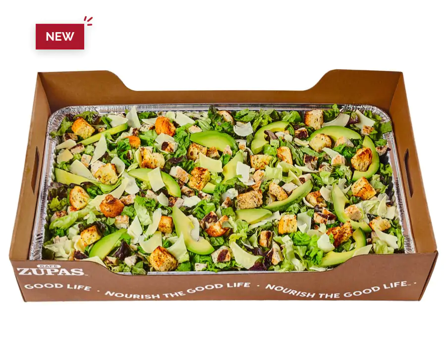 Avocado Caesar Salad Tray